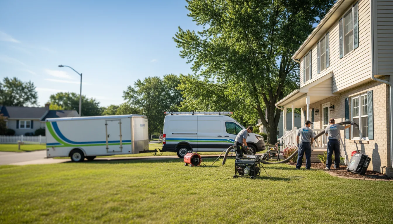 Flooded Basement Restoration And Cleanup With Repair in Cuba, IL near me